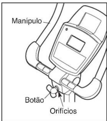 Manipulo Botão Orifícios