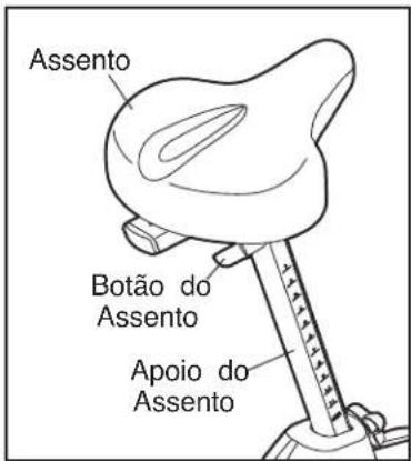 Assento Botão do Assento Apoio do Assento
