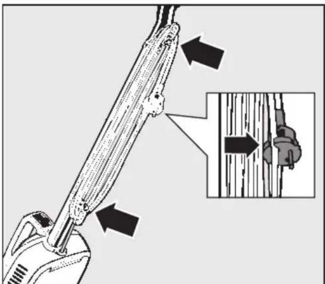 MIELE S 147 - Enrollar el cable de conexión - 1