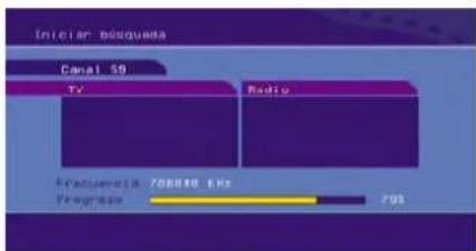 Iniciar plaquesa Canal 59 TV Radio Fractuera 700000 PKS Progress 700 293