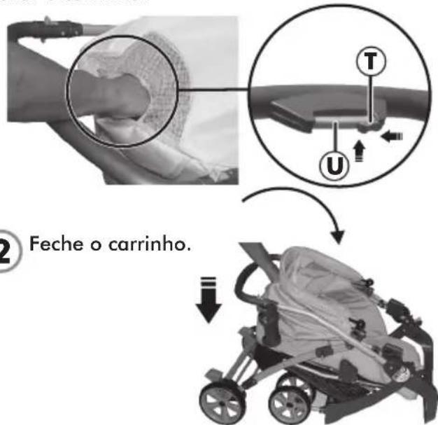 T U 2 Feche o carrinho.
