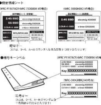 Elecom WRC-F1167ACF - 手動設定で接続する - 1
