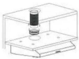 Star-Light HA-260WH - Instalarea sub perete - 2