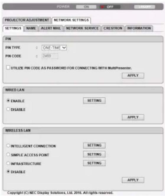 NEC ME401WJL - ネットワーク設定 - 1