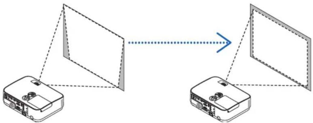 NEC ME401WJL - 2-5. 投写画面の位置と大きさを調整する - 5