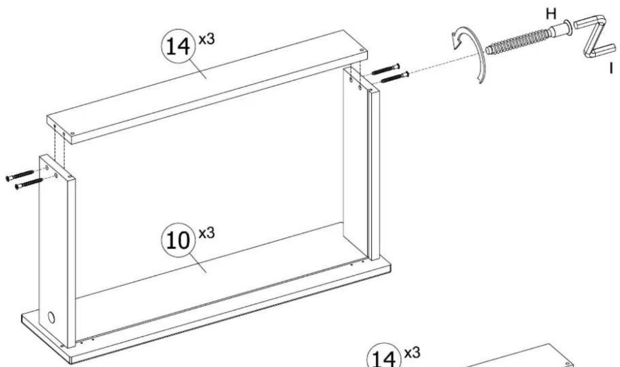 14 x3 10 x3 H I 14 x3