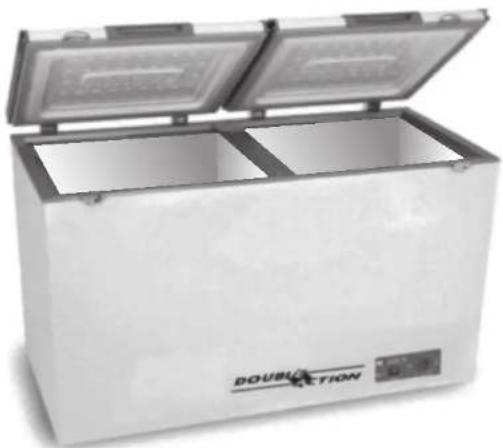 Coldex CH08 - Congeladores Horizontales de 2 puertas (Disponible para algunos modelos). - 1