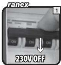 ranex 1 ON ON ON 230V OFF
