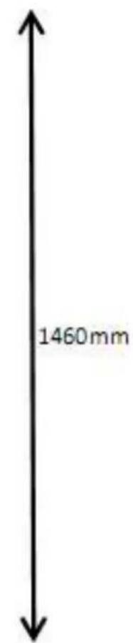 1460mm