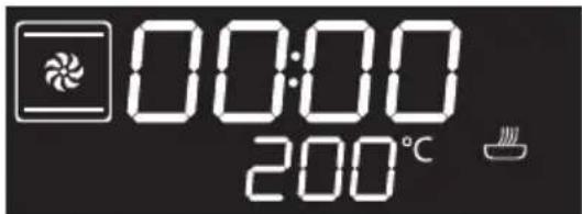 00:00 200°C