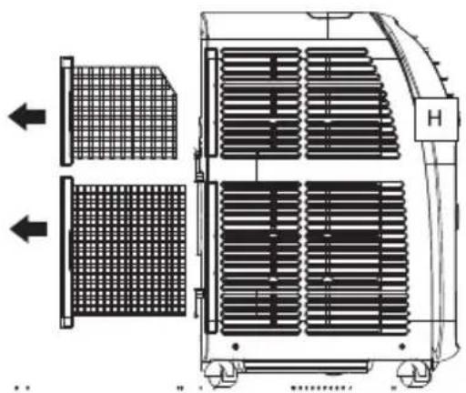 Lenoxx PAR-751 - LIMPEZA DOS FILTROS DE AR - 1