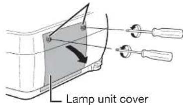 Lamp unit cover