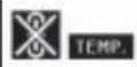 SHARP DT-5000 - About the temperature warning indicator - 1
