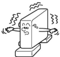 TOSHIBA TLP-X21U - Do not place the product vertically - 1