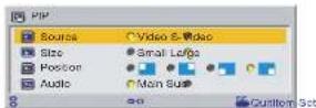 TOSHIBA TLP-X21U - Press MENU. - 1