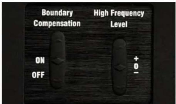 Boundary Compensation High Frequency Level ON OFF +0-