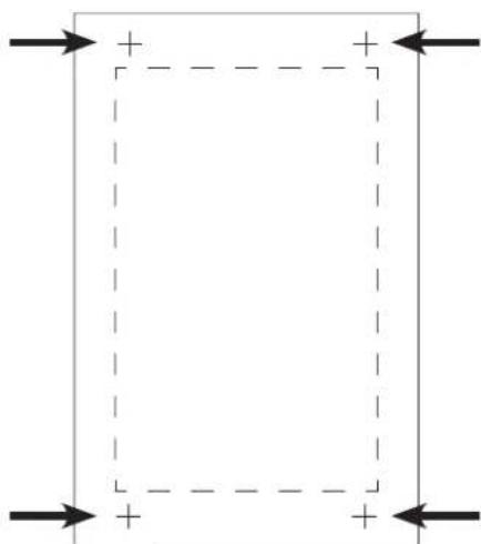 Pure geometric diagram with arrows and a dashed square, no text or symbols present