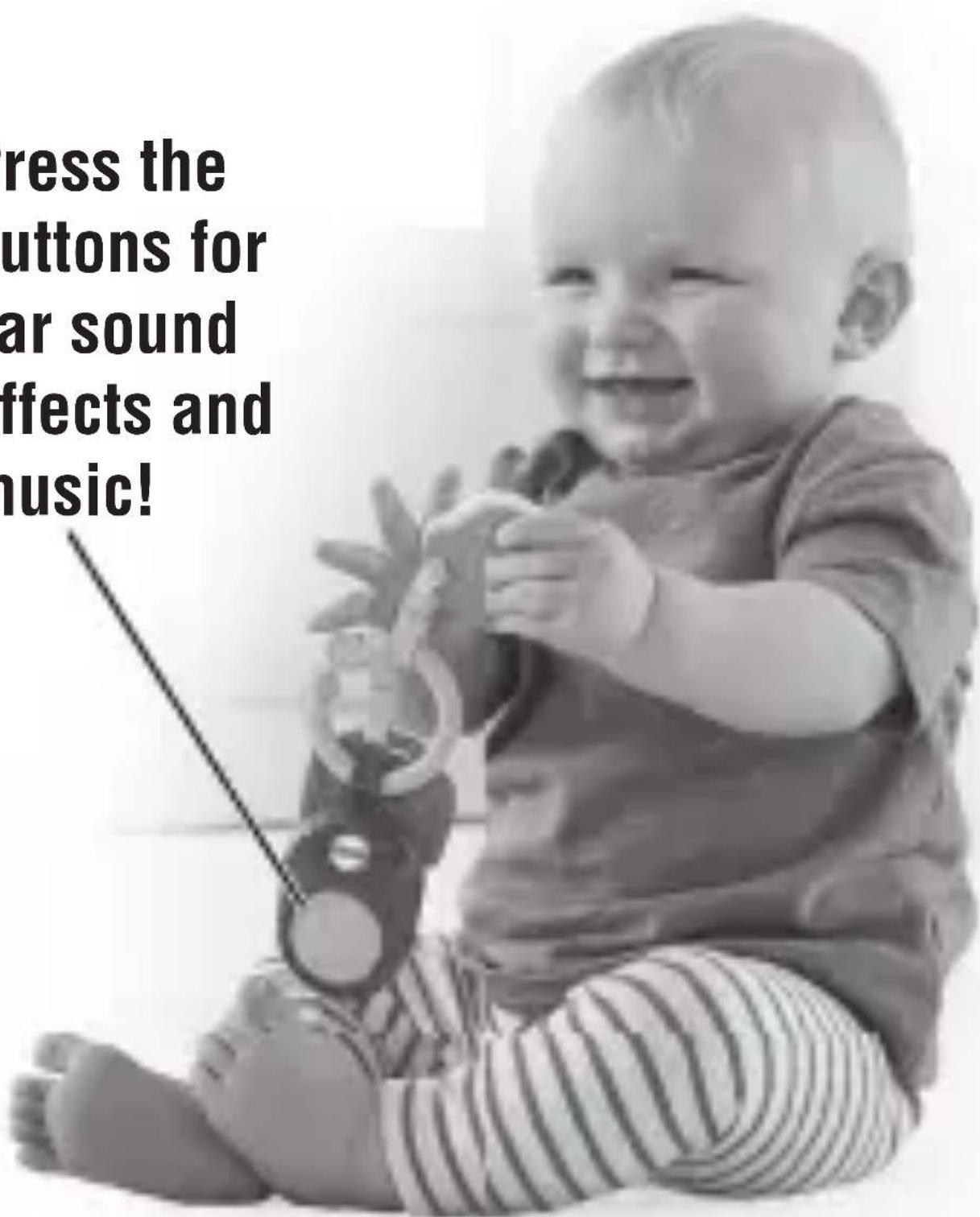 ress the buttons for ear sound ffects and music!