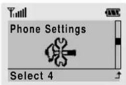 Phone Settings Select 4