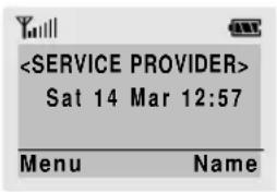 Sat 14 Mar 12:57 Menu Name