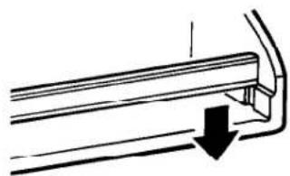Roper RS20EKXBL00 - To replace trim: - 1