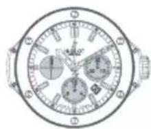 HUBLOT Spirit Of Big Bang Moonphase Titanium 647.NX.1137.RX - For models 716/732/748 - 1