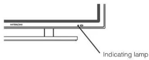 HITACHI Indicating lamp