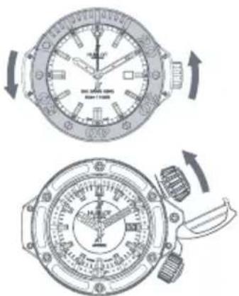 HUBLOT Big Bang Gold Blue Diamonds 341.PX.7180.LR.1204 - USE - 1