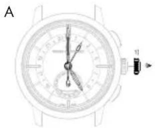 Girard-Perregaux 1966 49528D52A771-52A - Эталонные часы и минуты («домашнее время») - 1