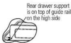 GE JCB800WKWW - If drawer won't close: - 3