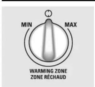MIN MAX WARMING ZONE ZONE RÉCHAUD