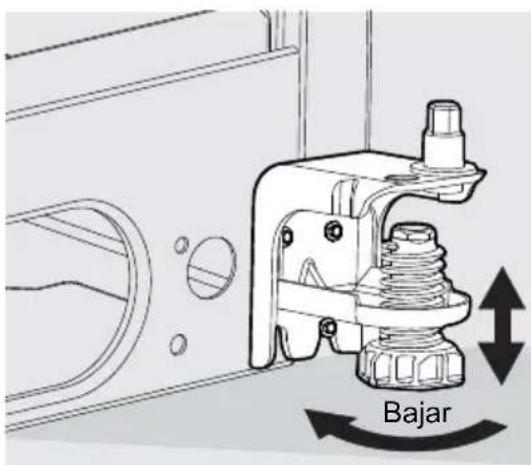 FRIGIDAIRE FFTR1621QB - Al invertir el columpio de puerta: - 2