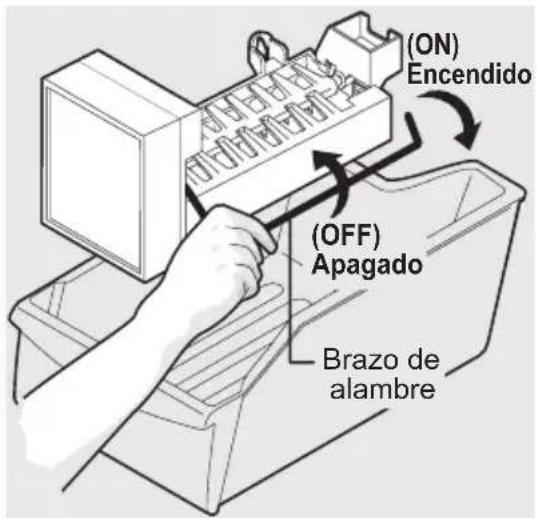 FRIGIDAIRE FFTR1621QB - Apagado del fabricador de hielo - 1