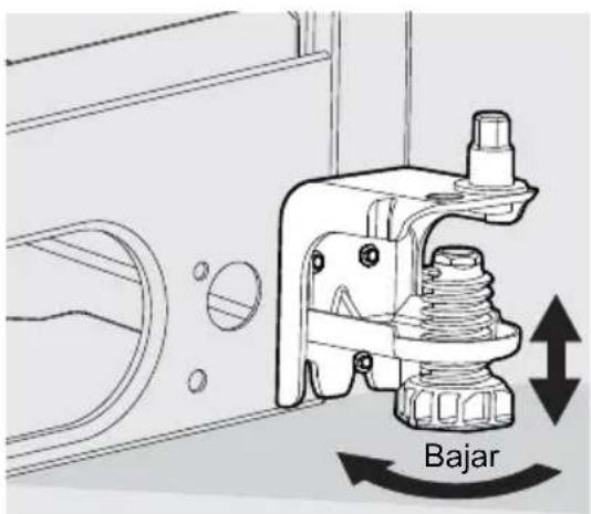 FRIGIDAIRE FFHT2021TB - Al invertir el columpio de puerta: - 2