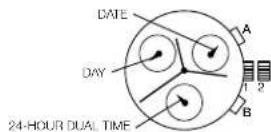 DKNY Geenpoint NY2759 - 24-Hour Sub-Dial Setting - 1