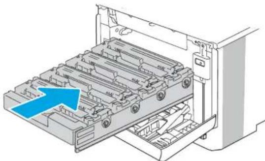 LENOVO K8 Plus - Remove and replace the toner cartridges - 9