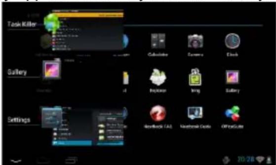 Task Killer Calculator Camera Clock Battery Options Ring Battery Settings Revibbole CASS Masterbox Colors OffGoClick 2028