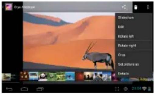 Oryx Clasikique Sliderstream Edit Rectangle left Rotate right Drop Set picture as Delete to