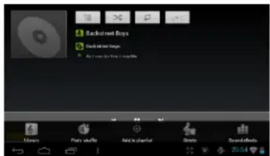 Nextbook Premium 7 Resistive - Menu de lecture - 1