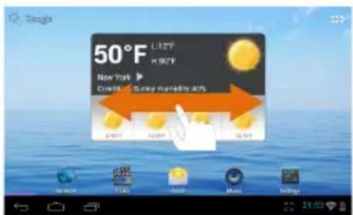50°F L127F H.907F New York Day 31 - Sunny humidity 40%