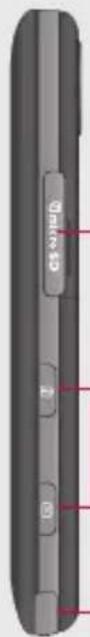 LG Cookie KP502 - Side keys - 1