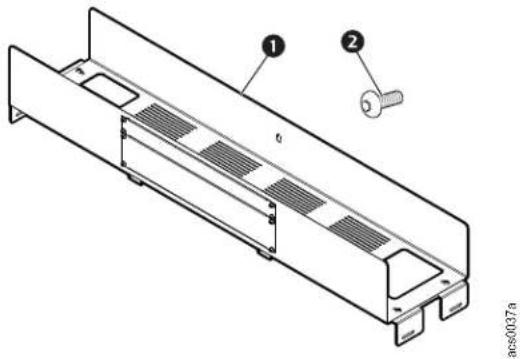 Technical diagram of a mechanical component with labeled parts and assembly details