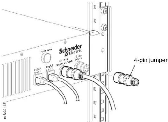 Schneider Electric E1Lock & Temperature Switch Smoke Detector Dropout Aram 1 Dropout Aram 2 4-pin jumper nas222-135i