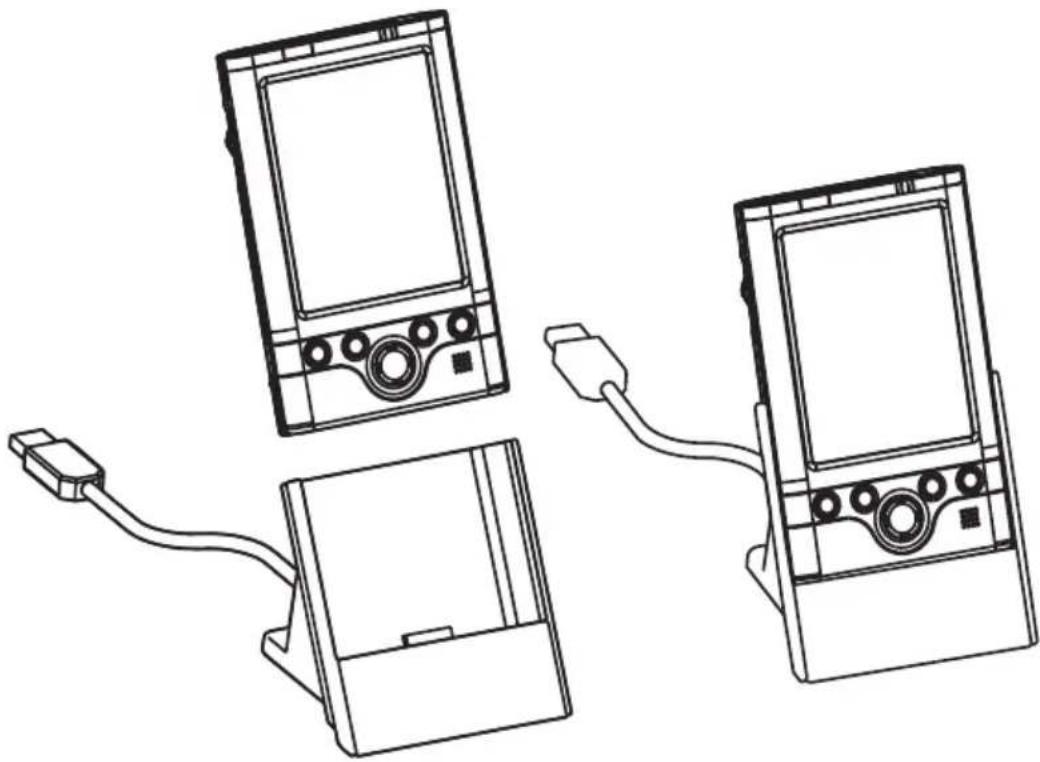 TOSHIBA E755 - To Connect Using the Supplied Cradle: - 2