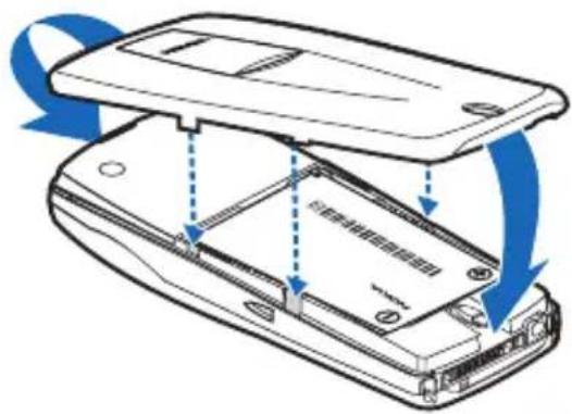 Diagram showing a device with blue arrows indicating rotation or disassembly, labeled in Chinese.
