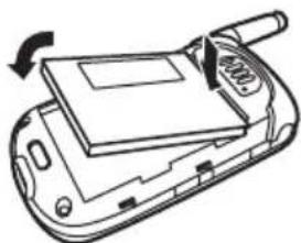 MOTOROLA V325i - Installing the Battery - 4