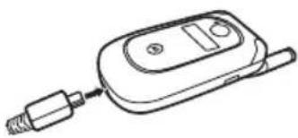MOTOROLA V325i - Charging the Battery - 1