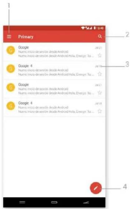ENERGY SISTEM Phone Max 3+ - Gestión de Email - 1