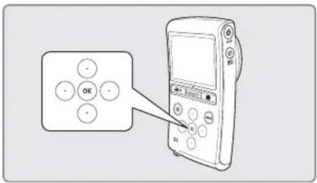 SAMSUNG HMX-U20RN - MENÚ DE ACCESO DIRECTO (OK GUÍA) - 1
