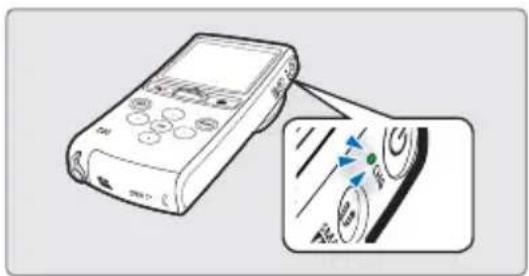 SAMSUNG HMX-U20RN - Para comprobar el estado de carga - 1